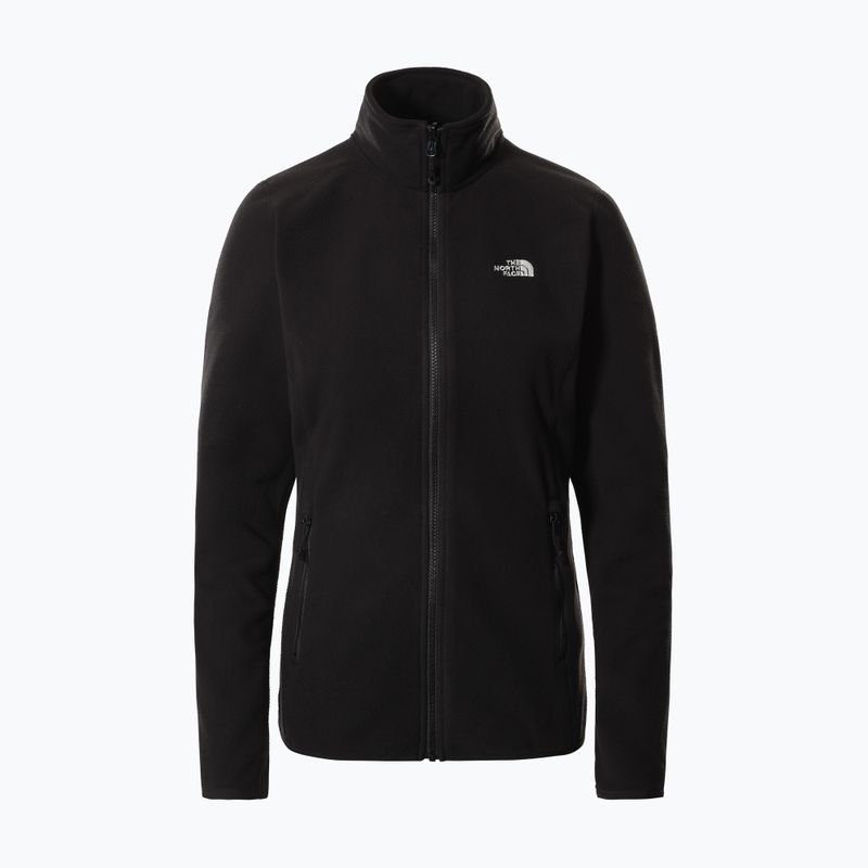 Női fleece pulóver The North Face 100 Glacier FZ fekete NF0A5IHOJK31