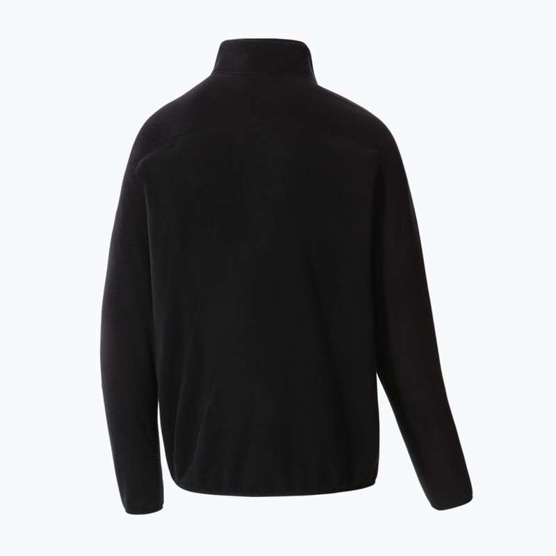 Férfi The North Face 100 Glacier 1/4 Zip fleece melegítőfelső fekete 2
