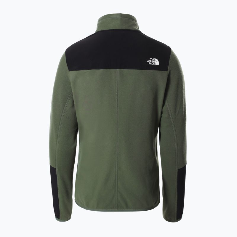 Női fleece pulóver The North Face Diablo Midlayer fekete-zöld NF0A5IHUWTQ1 10