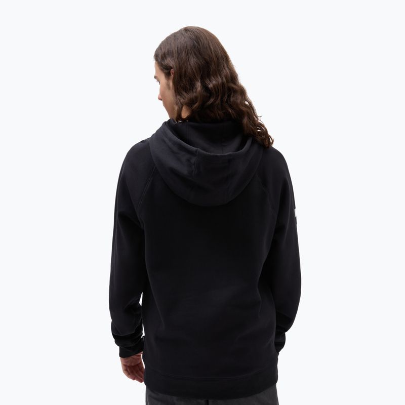 Férfi pulóver  Vans Mn Versa Standard Hoodie black/checkerboard 2