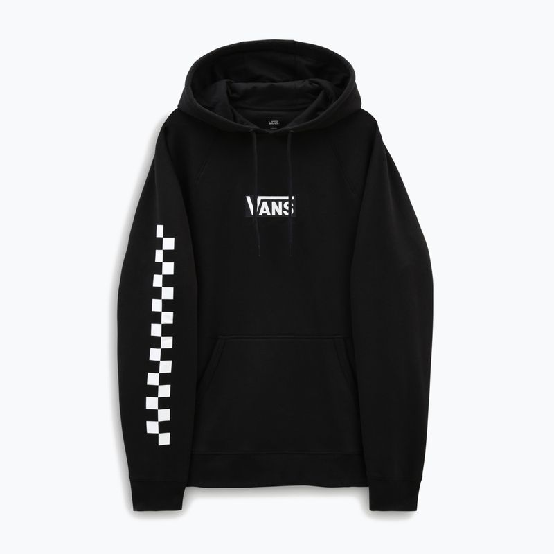 Férfi pulóver  Vans Mn Versa Standard Hoodie black/checkerboard 6