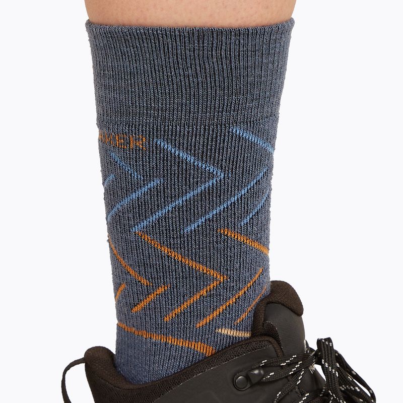 Icebreaker női trekking zokni Hike+ Medium Crew Sunrise dawn/ray Sunrise hajnal/ray 4