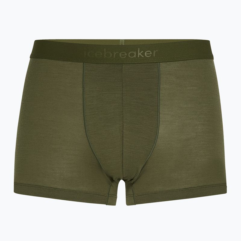 Férfi thermo boxeralsó icebreaker Merino 125 Cool-Lite Anatomica trunks loden loden