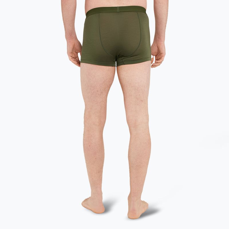 Férfi thermo boxeralsó icebreaker Merino 125 Cool-Lite Anatomica trunks loden loden 4