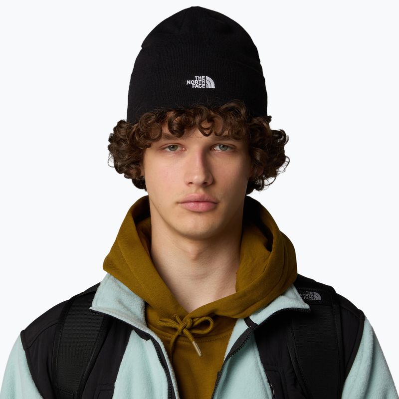 Férfi trekking sapka The North Face Norm Beanie fekete 4