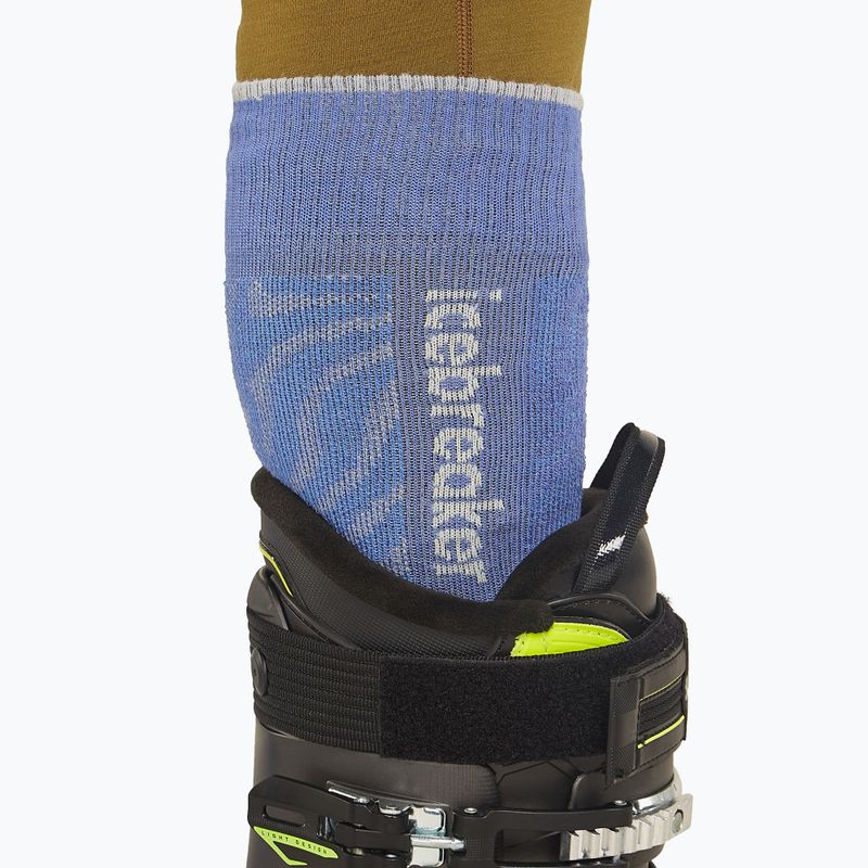 Icebreaker férfi sízokni Merino Ski+ Medium OTC Mountain Contour briliáns/ether/baja 4