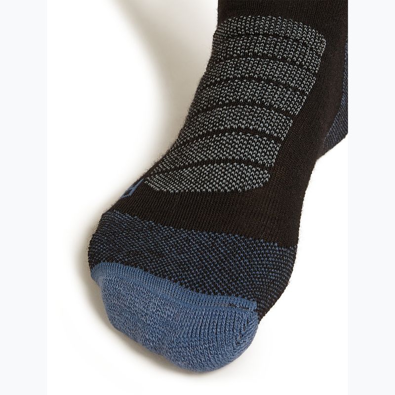 Női sízokni icebreaker Merino Ski+ Ultralight OTC black/dawn/graphite 3
