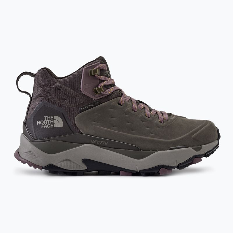 Női túrabakancsok The North Face Vectiv Exploris Mid Futurelight Lthr barna NF0A5G3AMD01 2