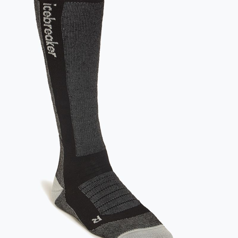 Férfi sízokni Icebreaker Merino Ski+ Medium OTC black/ether/graphite 5