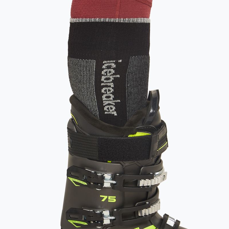 Férfi sízokni Icebreaker Merino Ski+ Medium OTC black/ether/graphite 6
