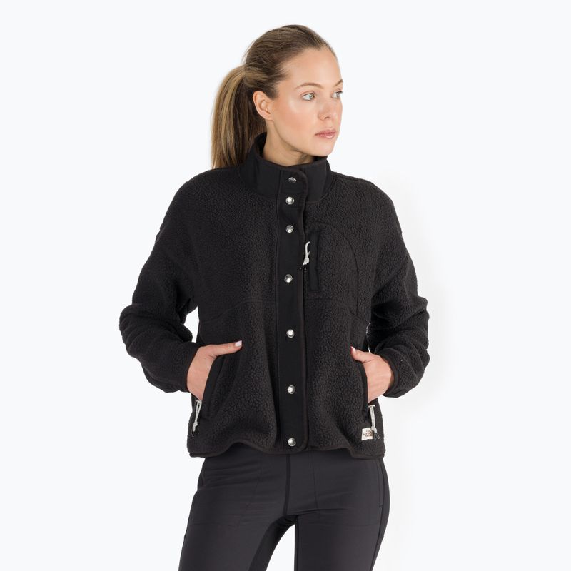 Női gyapjú pulóver The North Face Cragmont Fleece fekete NF0A5A9LJK31