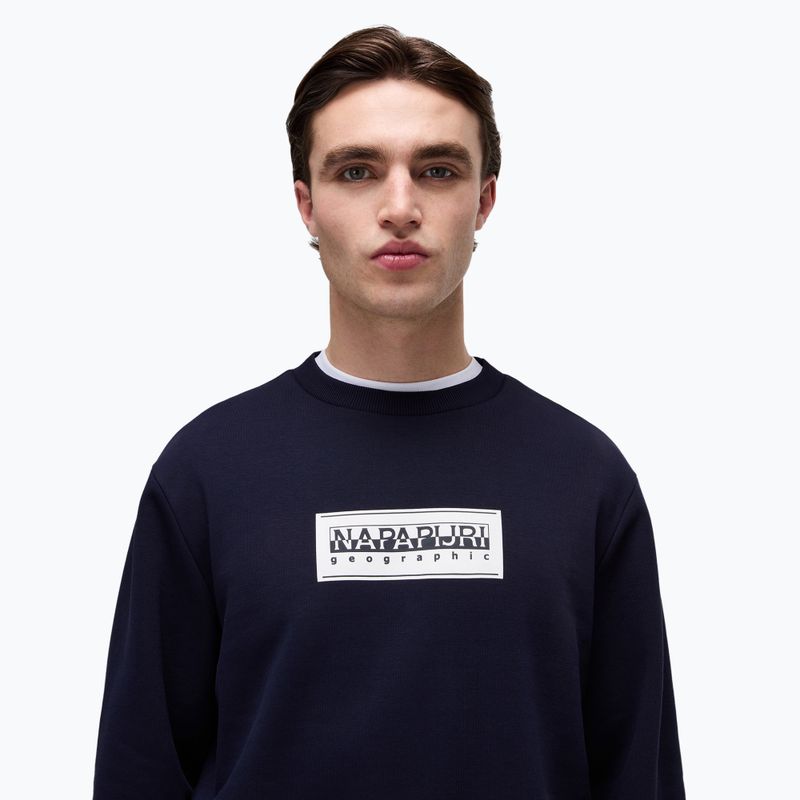 Férfi Napapijri B-Box Logo C melegítő blu marine 3