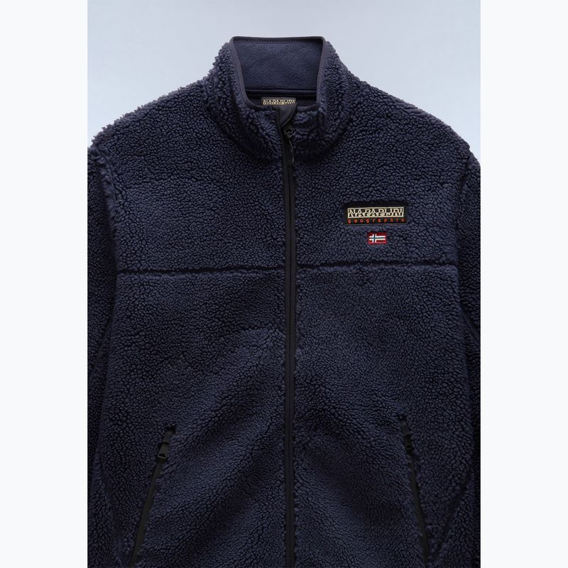 Férfi pulóver Napapijri T-Tynik Full Zip blu marine 6