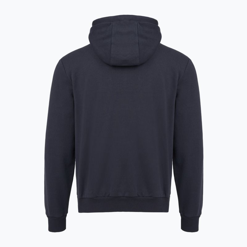 Férfi Napapijri Burgee Half Zip Hooded 2.0 melegítőfelső kék tengerészkék 2