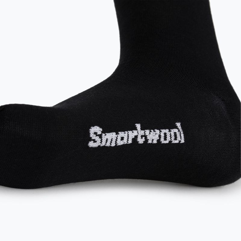 Férfi trekking zokni Smartwool Classic Hike Zero Cushion Liner Crew fekete SW0016500011 4