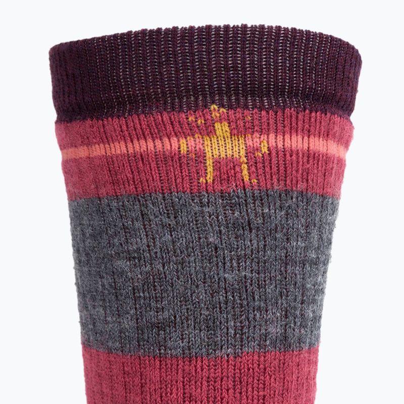 Smartwool Hike Full Cushion Saturnsphere Crew trekking zokni bordeaux SW001584591 3
