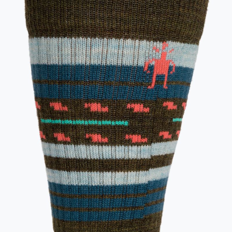 Smartwool Performance Hike Light Cushion Margarita Crew trekking zokni barna SW001586D111 4