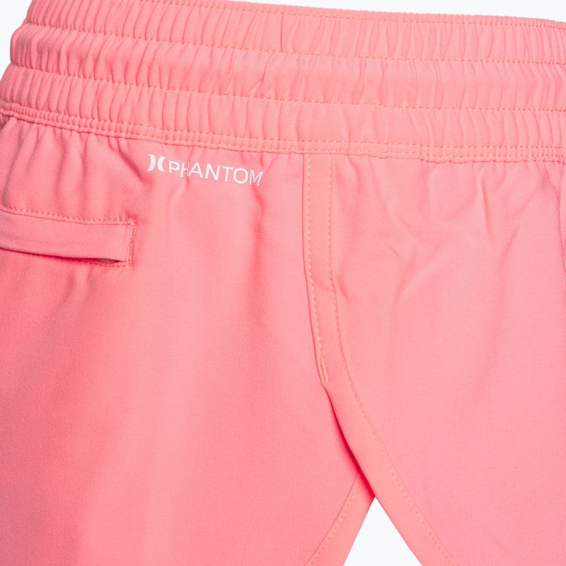 Női fürdősort Hurley Phantom Solid 2.5" pacific pink 3