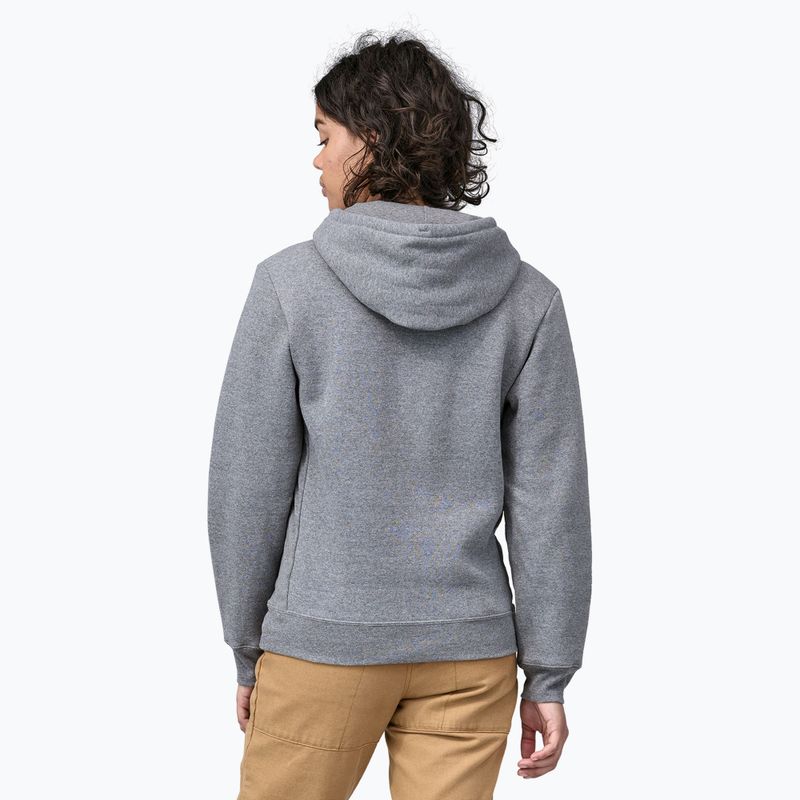 Patagonia Fitz Roy Icon Uprisal Hoody gravel heather melegítőfelső 4