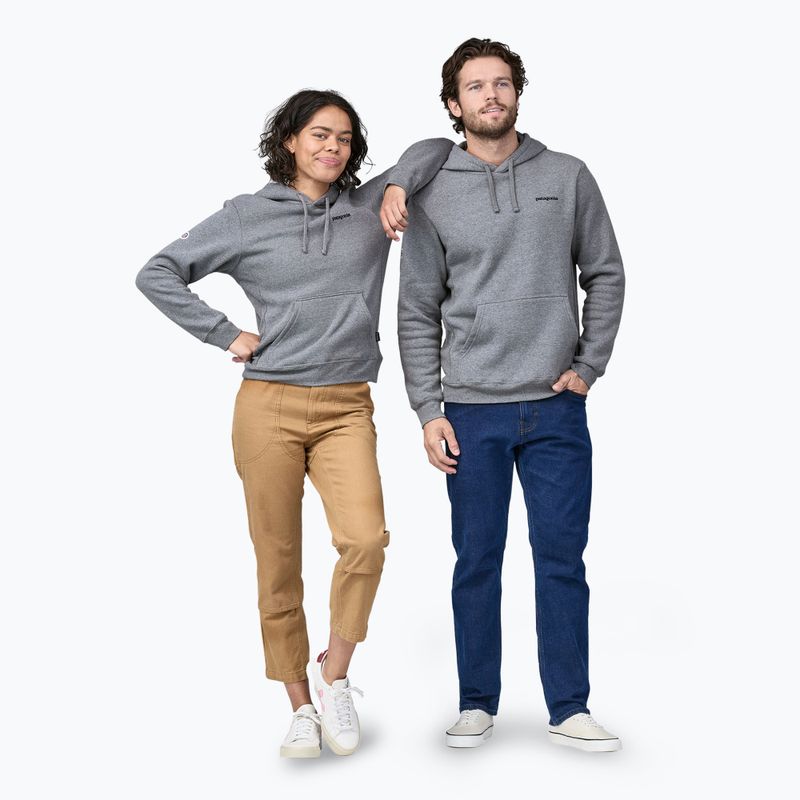 Patagonia Fitz Roy Icon Uprisal Hoody gravel heather melegítőfelső 2