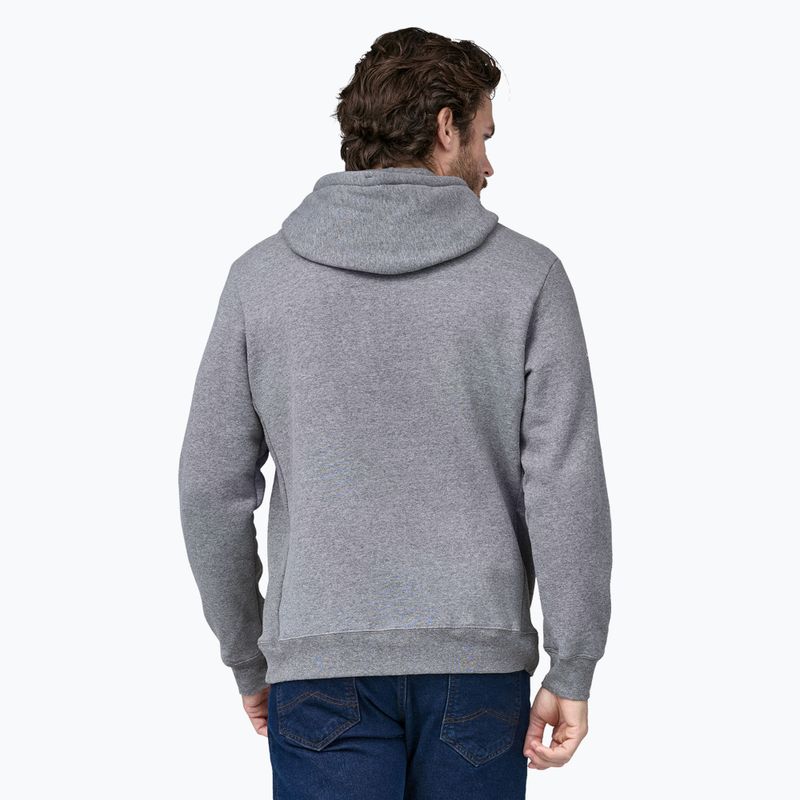 Patagonia Fitz Roy Icon Uprisal Hoody gravel heather melegítőfelső 4