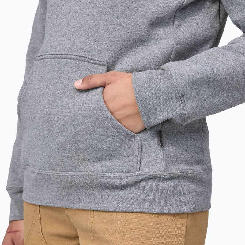 Patagonia Fitz Roy Icon Uprisal Hoody gravel heather melegítőfelső 8