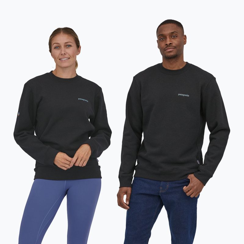 Pulóver Patagonia Fitz Roy Icon Uprisal Crew ink black 2