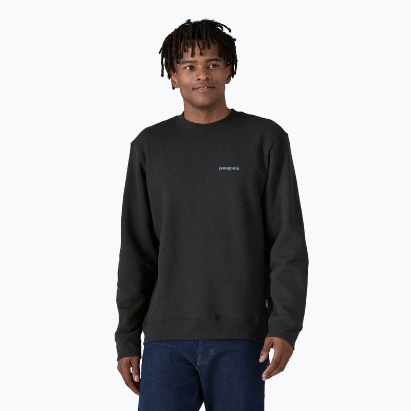 Pulóver Patagonia Fitz Roy Icon Uprisal Crew ink black 5