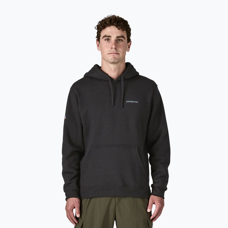 Patagonia Fitz Roy Icon Uprisal Hoody melegítőfelső tinta fekete 5