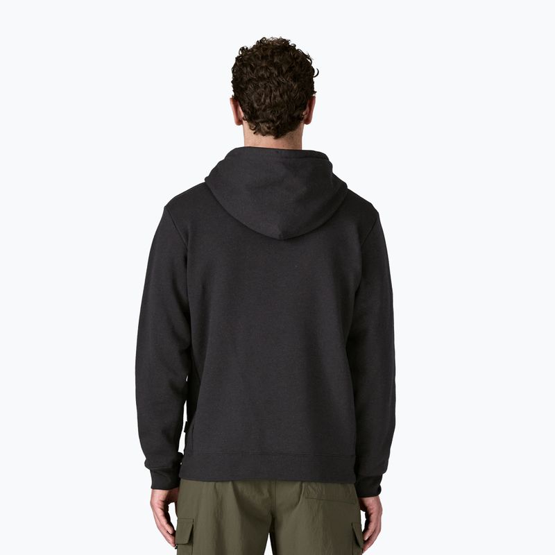 Patagonia Fitz Roy Icon Uprisal Hoody melegítőfelső tinta fekete 6