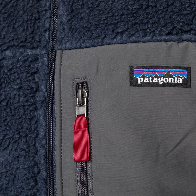Férfi melegítőfelső Patagonia Classic Retro-X new navy w/wax red 5