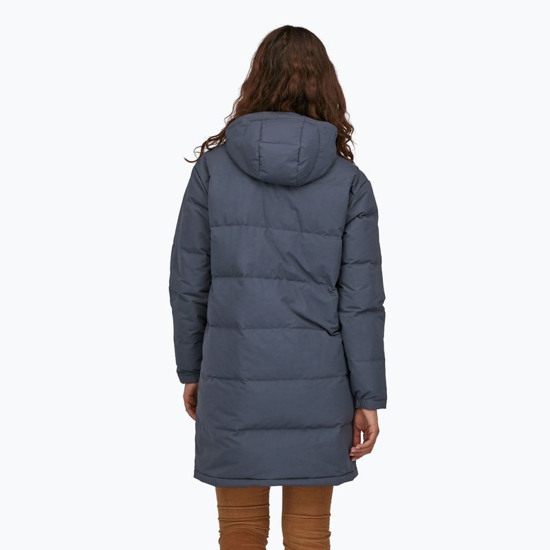 Női pehelykabát Patagonia Downdrift Parka smolder blue 2