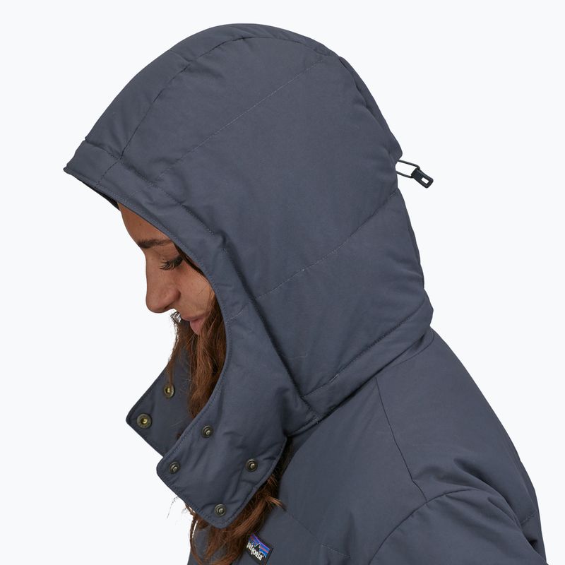 Női pehelykabát Patagonia Downdrift Parka smolder blue 4