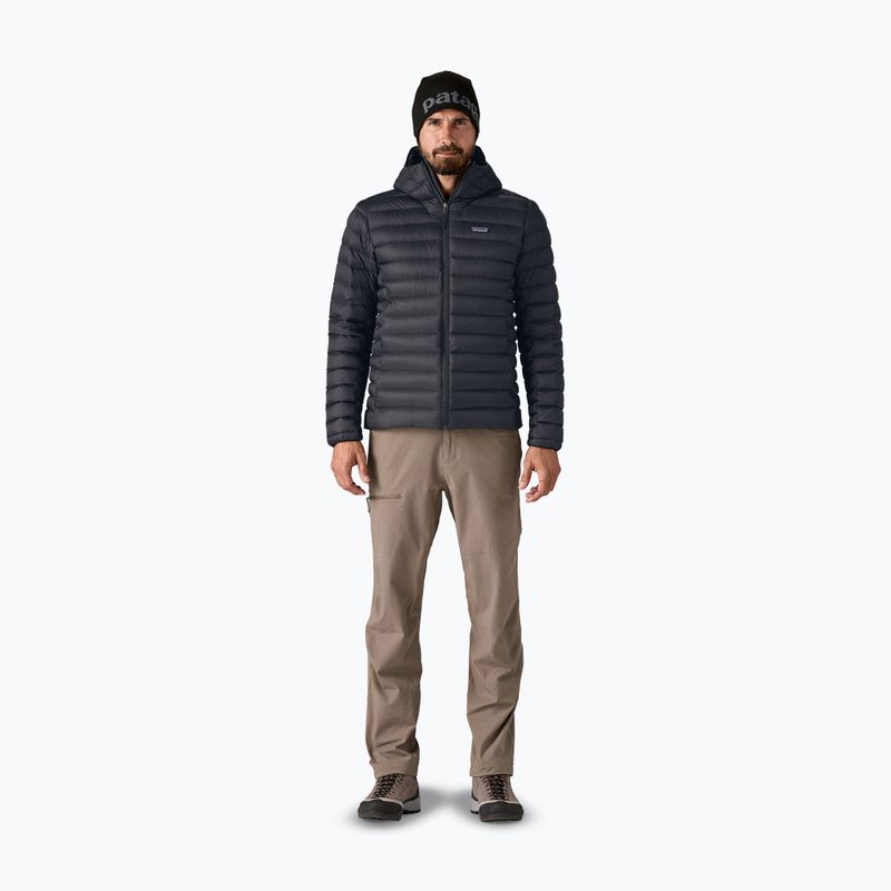 Férfi pehelykabát Patagonia Down Sweater Hoody fekete 2