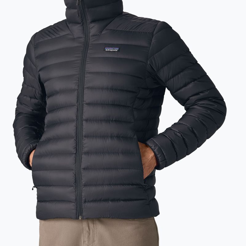 Férfi pehelykabát Patagonia Down Sweater Hoody fekete 5