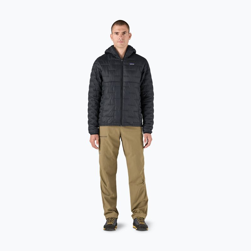 Férfi Patagonia Micro Puff Hoody fekete 2