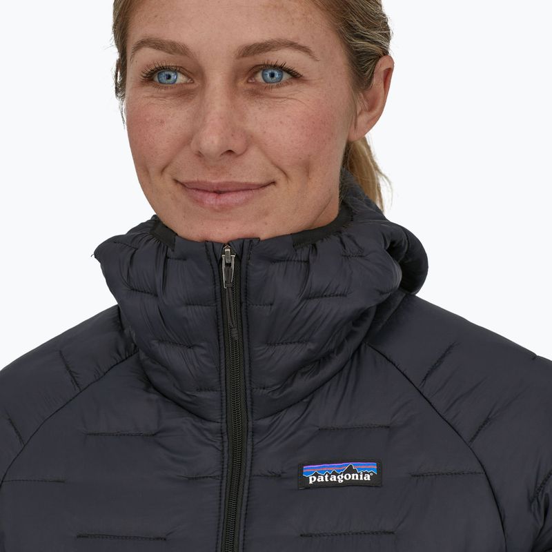 Női szigetelt dzseki Patagonia Micro Puff Hoody fekete 3