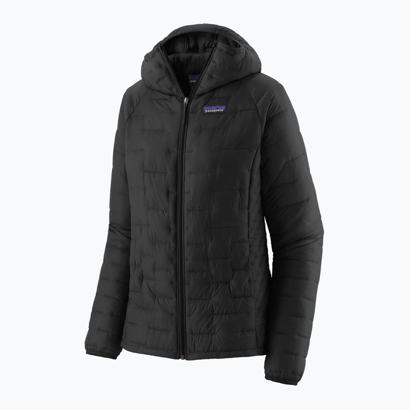 Női szigetelt dzseki Patagonia Micro Puff Hoody fekete 9