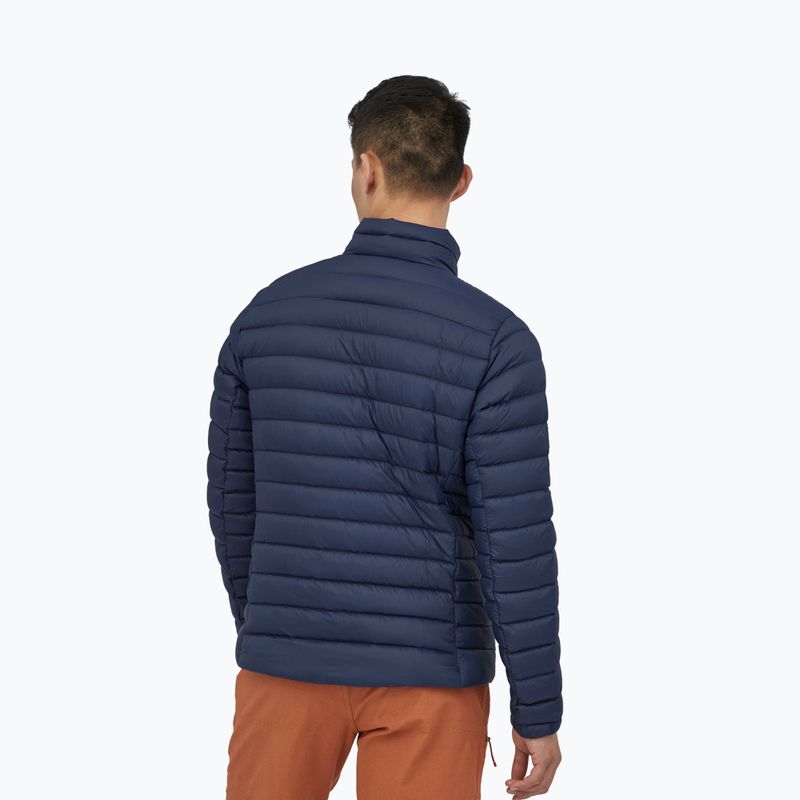 Férfi Patagonia Down Sweater kabát új navy 2