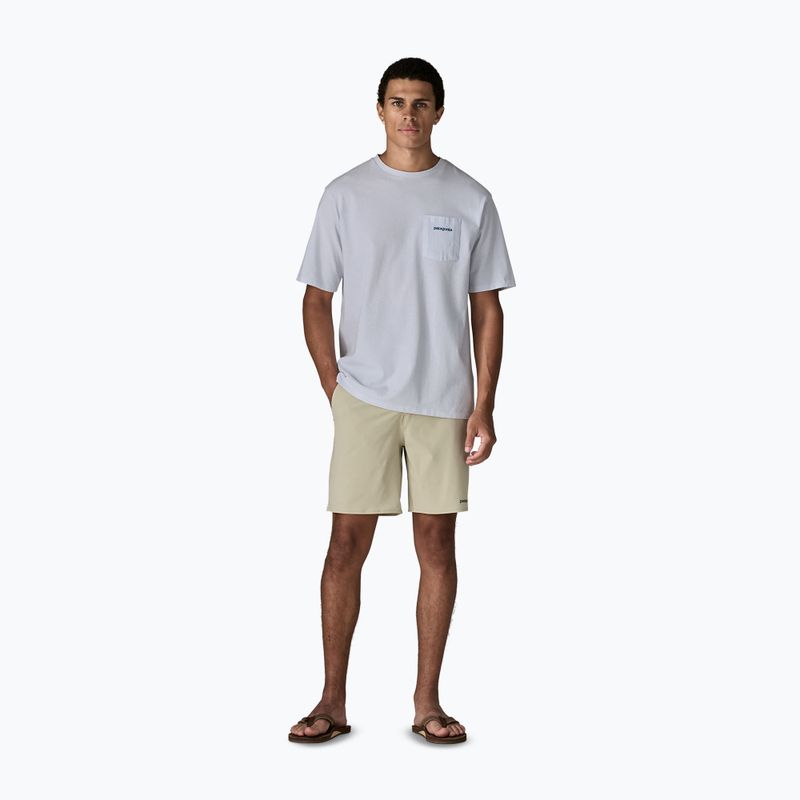 Férfi Patagonia Boardshort Logo Pocket T-shirt Responsibili fehér 2