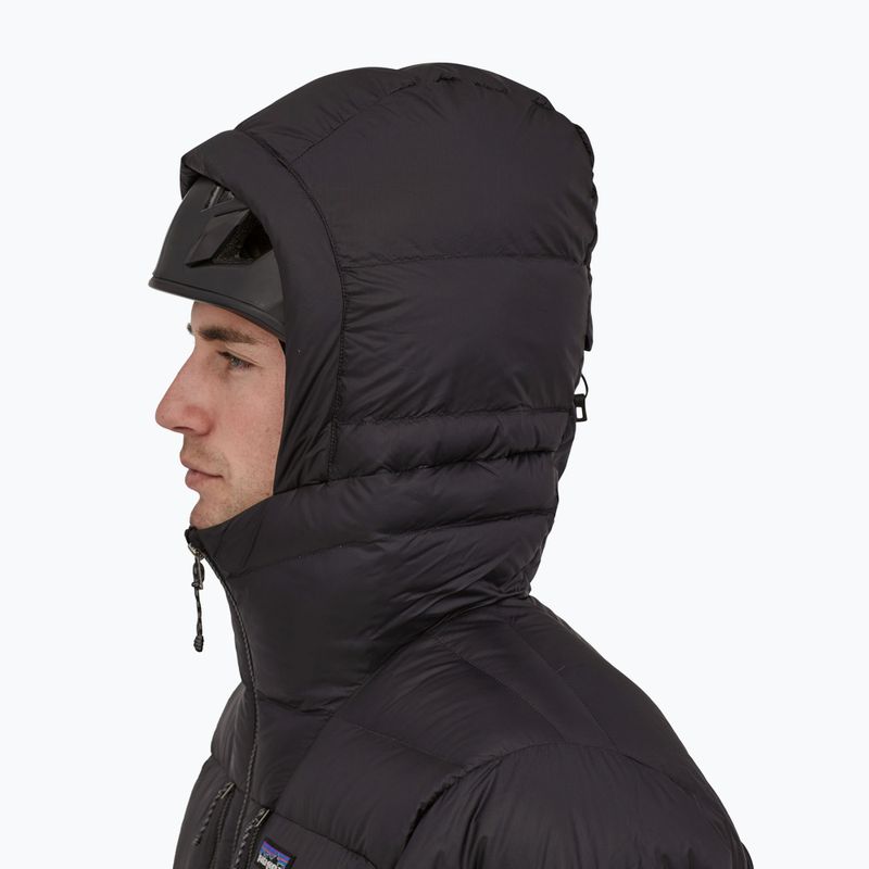 Férfi Patagonia Fitz Roy Down Hoody fekete 3