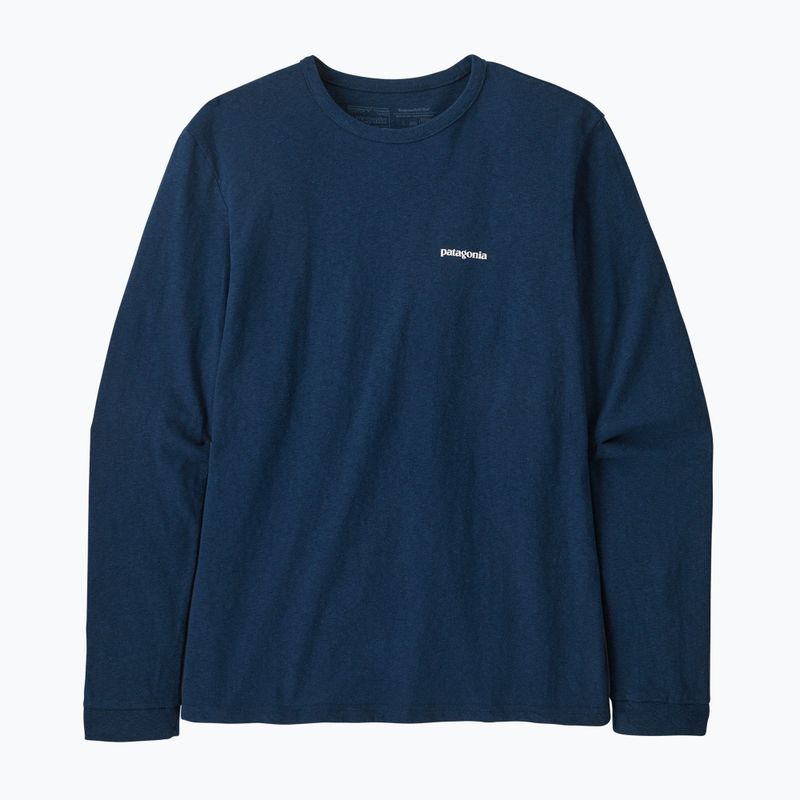 Női trekking póló Patagonia P-6 Logo Responsibili-Tee LS tidepool kék 8