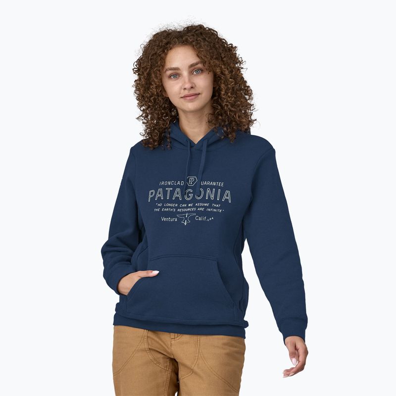 Férfi pulóver Patagonia Forge Mark Uprisal Hoody lagom blue 3