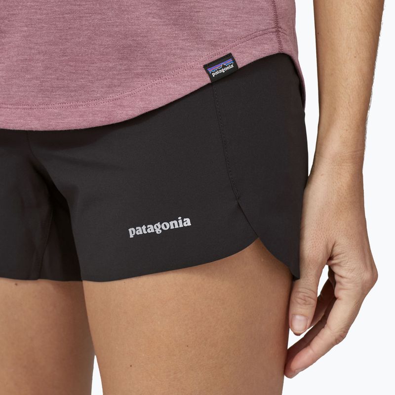 Patagonia női Strider Pro 3 1/2" rövidnadrág fekete 10