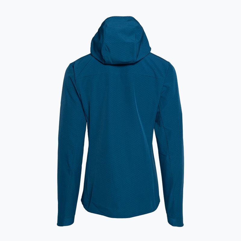 Női softshell dzseki Patagonia R1 CrossStrata Hoody lagom kék 11