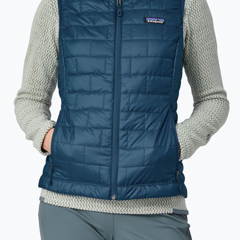 Patagonia Nano Puff férfi mellény lagom kék 4