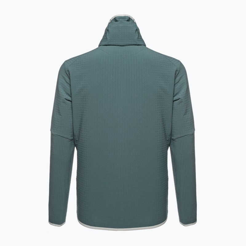 Patagonia R2 TechFace Softshell kabát nouveau zöld 2