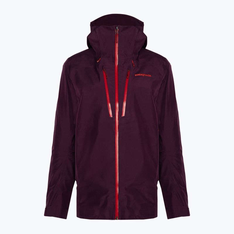 Női esőkabát Patagonia Triolet night plum