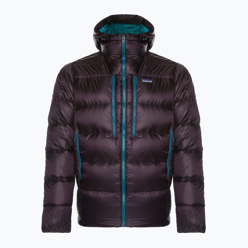 Férfi pehelykabát Patagonia Fitz Roy Down Hoody obsidian plum