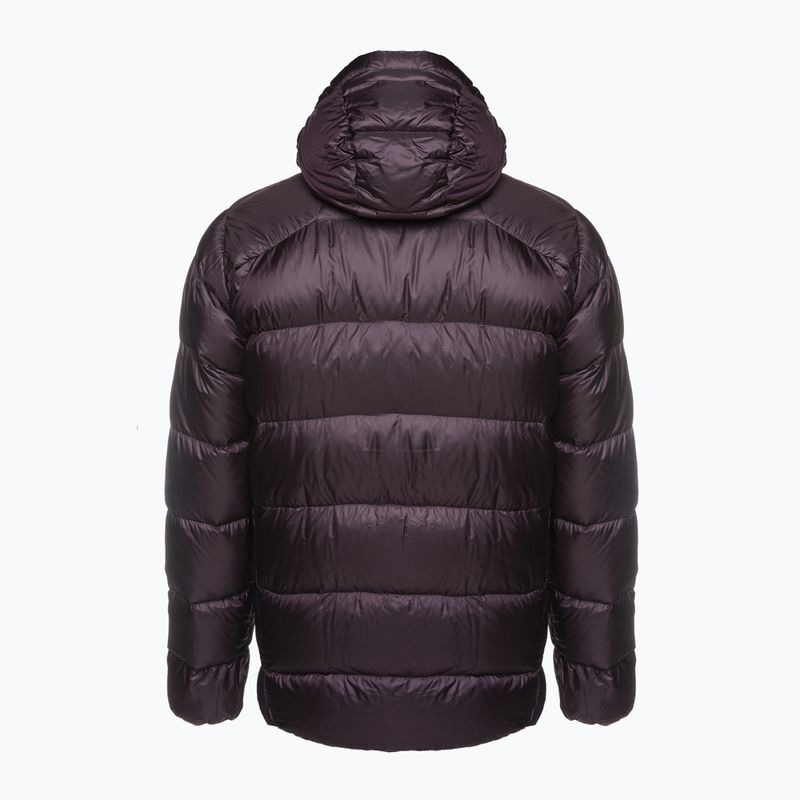 Férfi pehelykabát Patagonia Fitz Roy Down Hoody obsidian plum 2